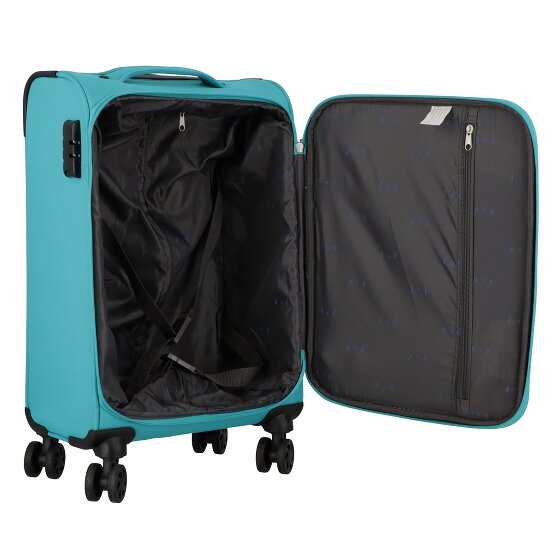 d&n Travel Line 6854 Trolley de cabina de 4 ruedas 55 cm