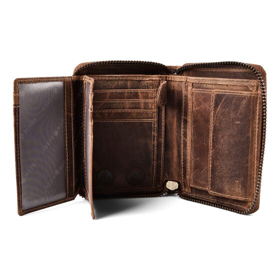 Greenburry Biker Cartera Piel 10 cm