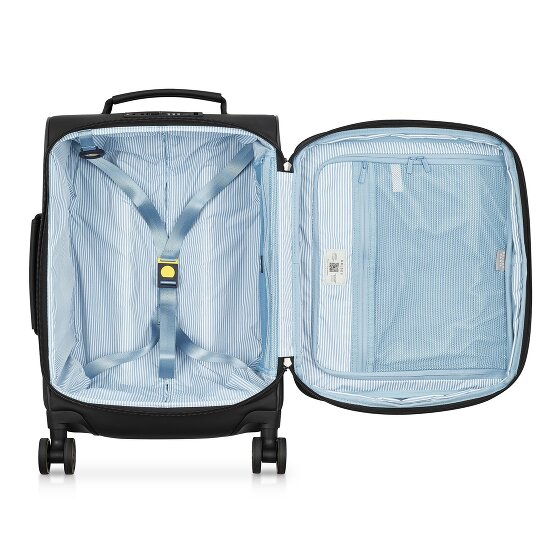 Delsey Paris Turenne Soft 4 ruedas Carro de la cabina 55 cm con pliegue de expansión