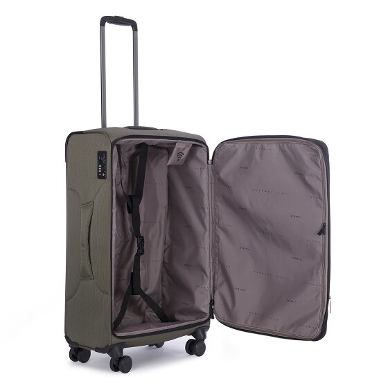 Stratic Trolley de 4 ruedas Bendigo Light Plus Compartimento para portátil de 72 cm