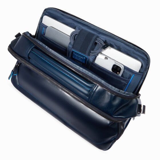 Piquadro Blue Square Maletín Piel 39 cm Compartimento para el portátil