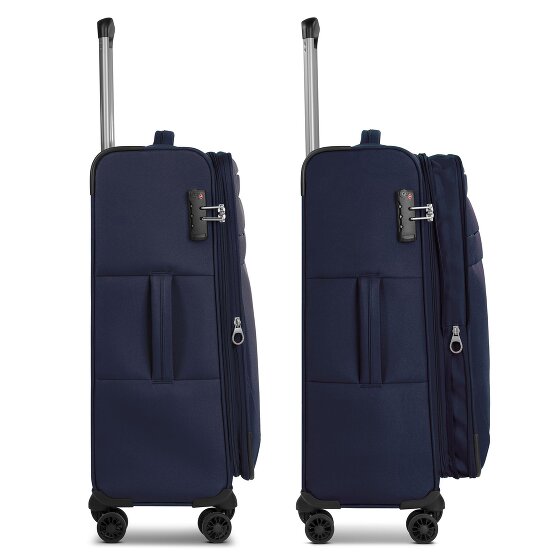 Worldpack Chicago 4 ruedas Carrito M 67 cm con pliegue de expansión
