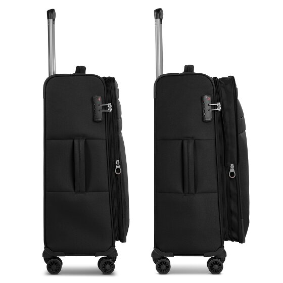Worldpack Chicago 4 ruedas Carrito M 67 cm con pliegue de expansión