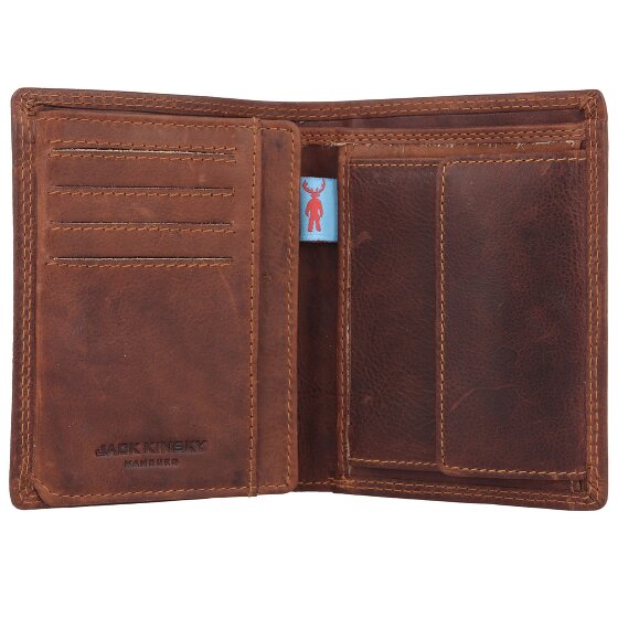 Jack Kinsky Monterey Cartera Protección RFID Piel 9.5 cm
