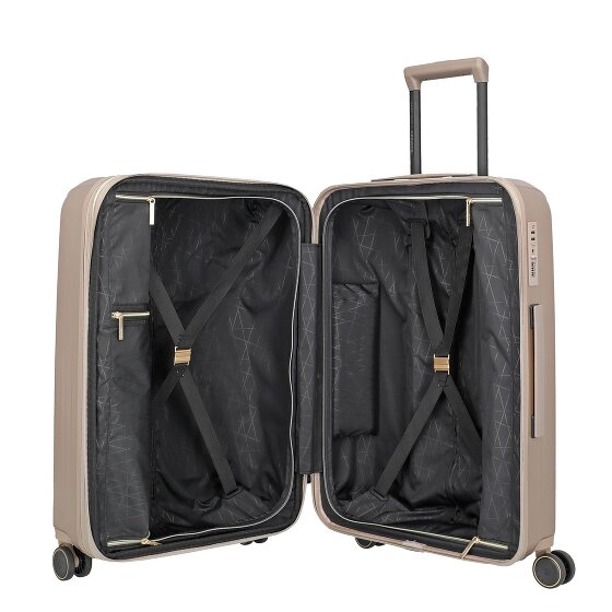 Travelite Barbara Novelty 4 ruedas Carrito 65 cm con pliegue de expansión