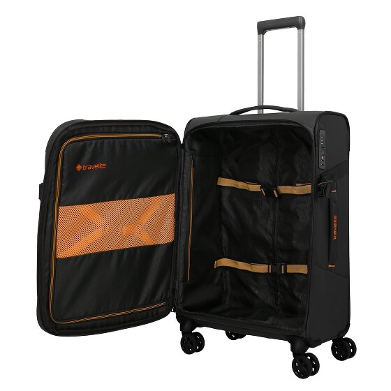 Travelite Briize 4 ruedas Juego de maletas 3 piezas con pliegue de expansión