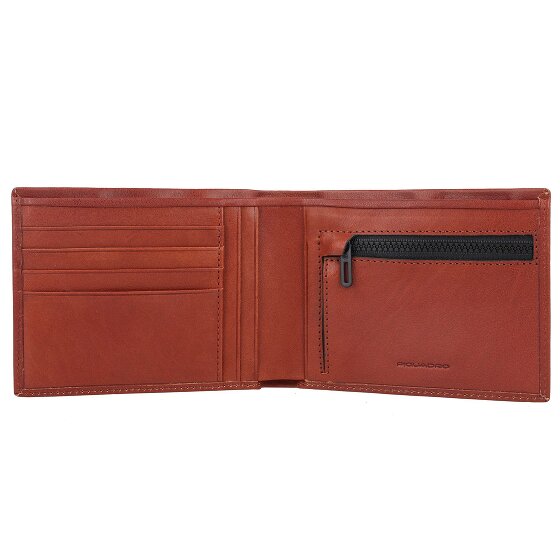 Piquadro Cartera Harper de cuero RFID 14 cm