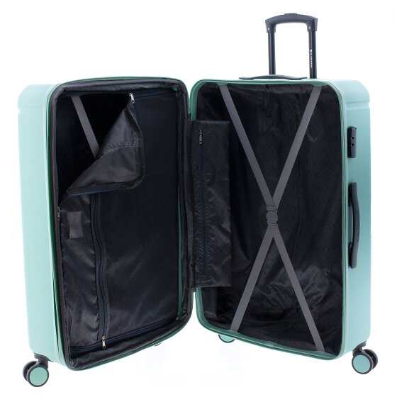 Gladiator 2900 4 ruedas Carrito L 77 cm con pliegue de expansión