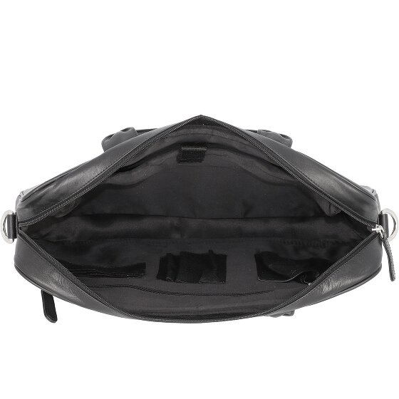 Dermata Maletín de piel 39 cm compartimento para portátil