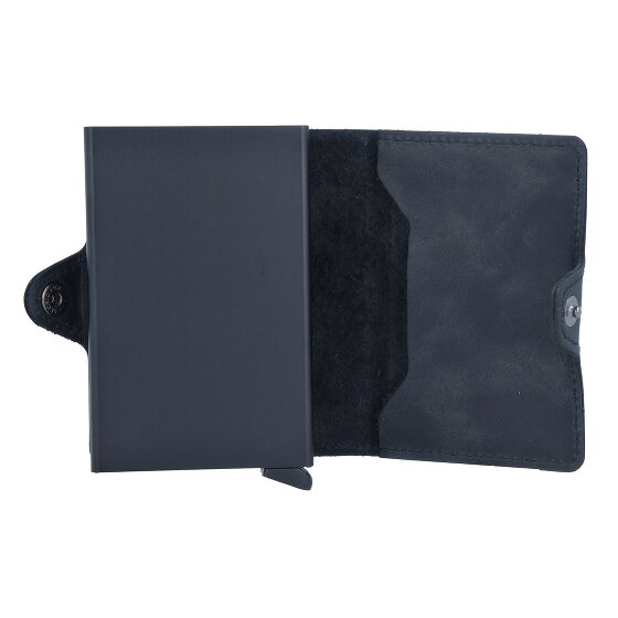 Secrid Twinwallet Estuche Vintage para tarjetas de crédito Cartera de piel RFID 6,5 cm