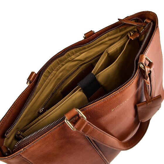 Burkely Fine Florence Bolsa de compras Piel 36 cm Compartimento para el portátil