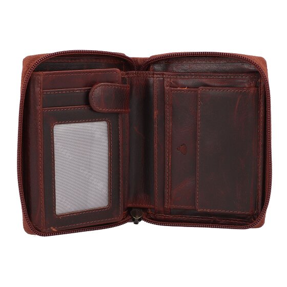 Greenburry Rugged Cartera Protección RFID Piel 10 cm