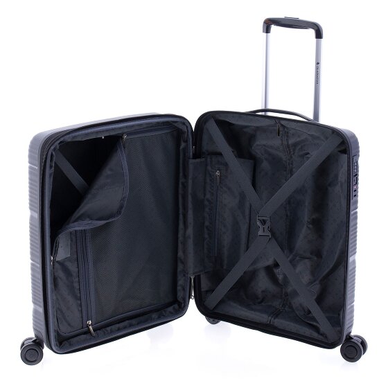 Gladiator 0800 4 ruedas Carrito 55 cm con pliegue de expansión