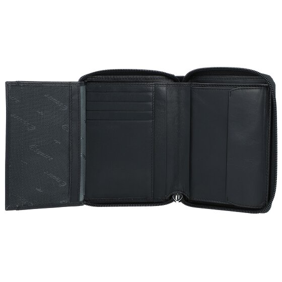 Esquire Nuevo Billetero Seda Cuero 10 cm