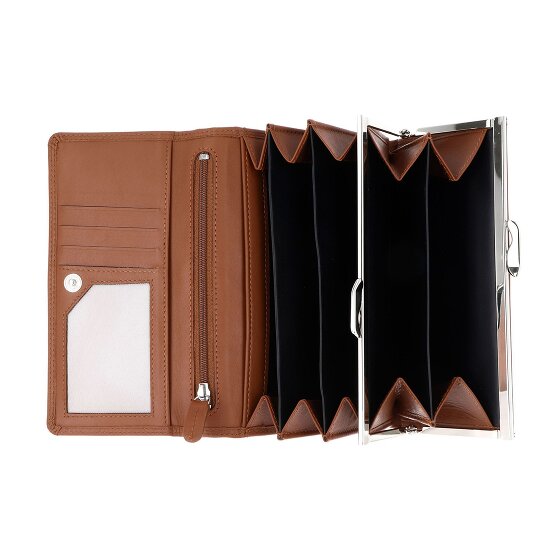 Golden Head Polo Cartera Bloqueo RFID Piel natural 17 cm