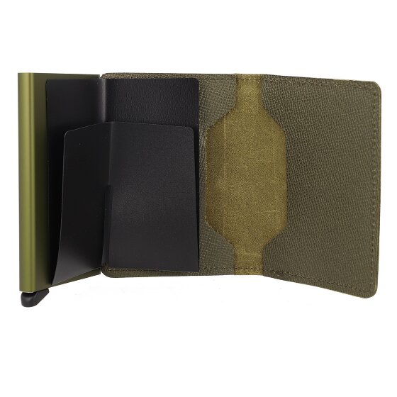 Secrid Slimwallet Crisple Funda para tarjetas de crédito Cartera de piel RFID 6,5 cm