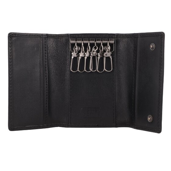 camel active Wood Cartera de llaves Piel 6.5 cm