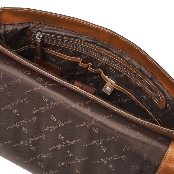 Castelijn & Beerens Mark Maletín Mensajero Protección RFID Piel 39 cm Compartimento para el portátil