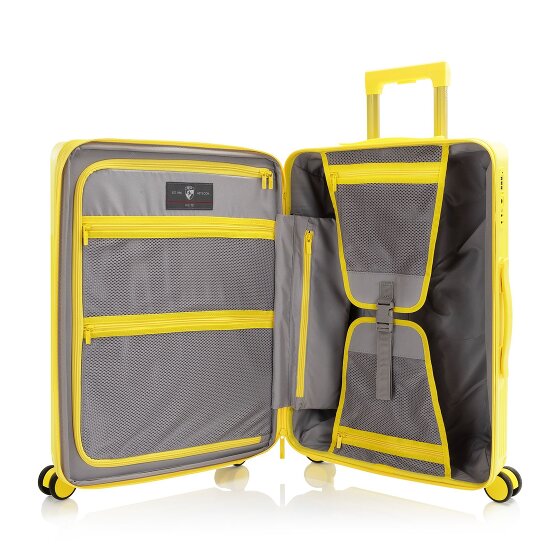 Heys HiLite 4 ruedas Juego de maletas 3 piezas con pliegue de expansión