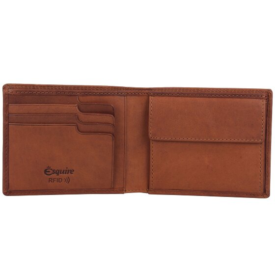 Esquire Dallas Cartera Protección RFID Piel 12 cm