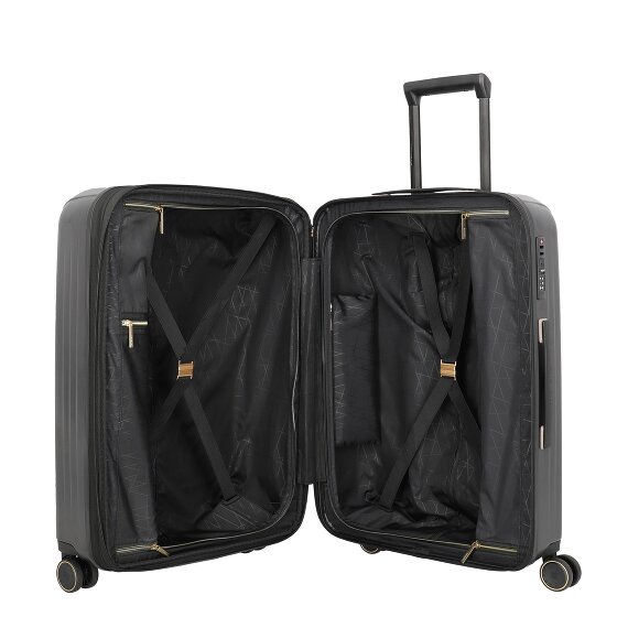 Travelite Barbara Novelty 4 ruedas Carrito 65 cm con pliegue de expansión