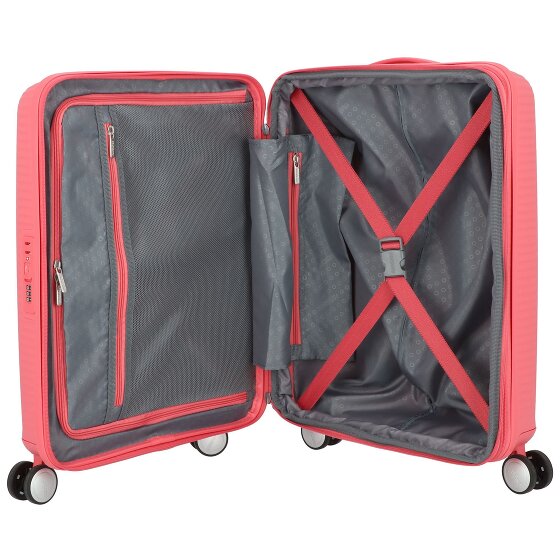 American Tourister Carro de cabina de 4 ruedas Soundbox 55 cm