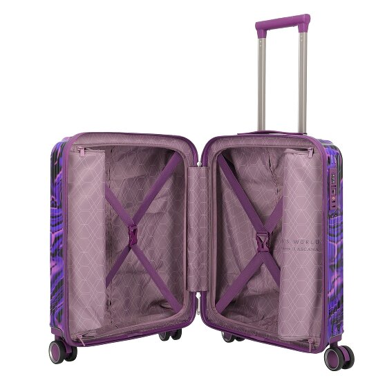 Travelite Lascana Edition 4 ruedas Carro de la cabina S 50 cm