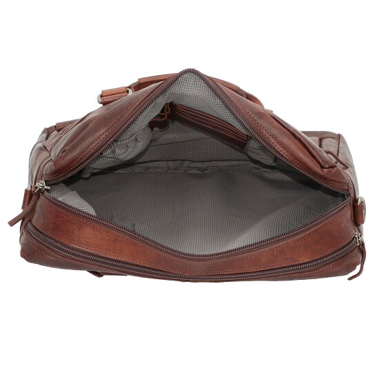 Spikes & Sparrow Maletín de piel 41 cm compartimento para portátil