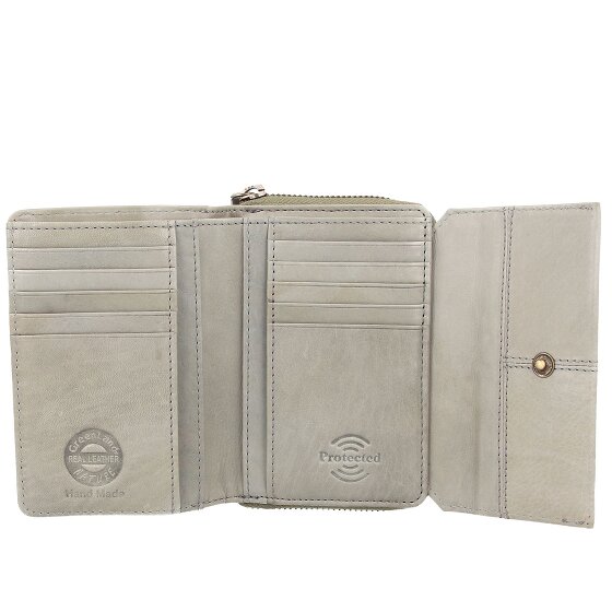 Greenland Nature Cartera Nature Soft de cuero RFID 13 cm