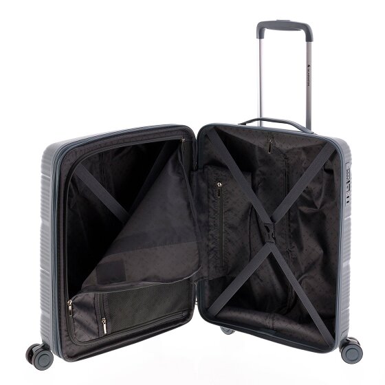 Gladiator 0800 4 ruedas Carro de la cabina 55 cm con pliegue de expansión