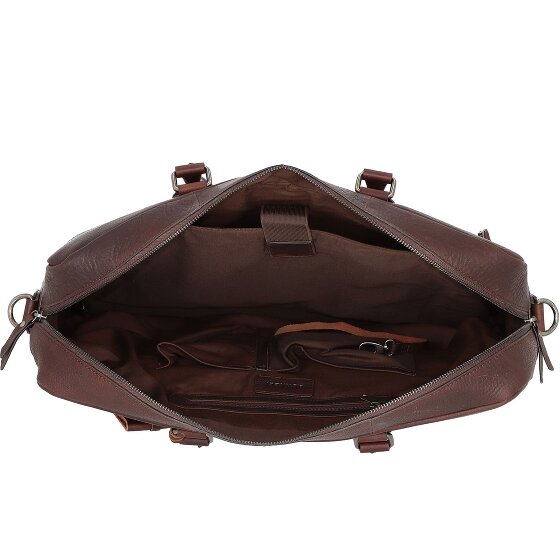 Burkely Maletín Antique Avery Piel 46 cm Compartimento para portátil