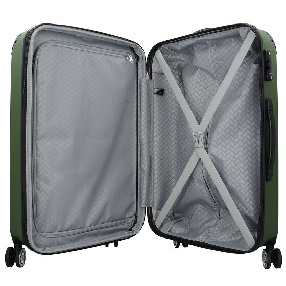 Travelite Trolley City M de 4 ruedas 68 cm