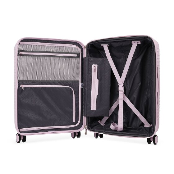 Hedgren Raku 4 ruedas Trolley 65.5 cm Con fuelle expandible