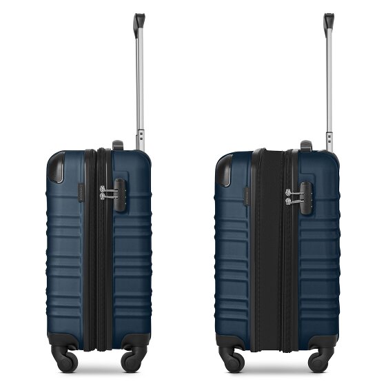 Wenger Amplar Evo 4 ruedas Carro de la cabina S 53 cm con pliegue de expansión