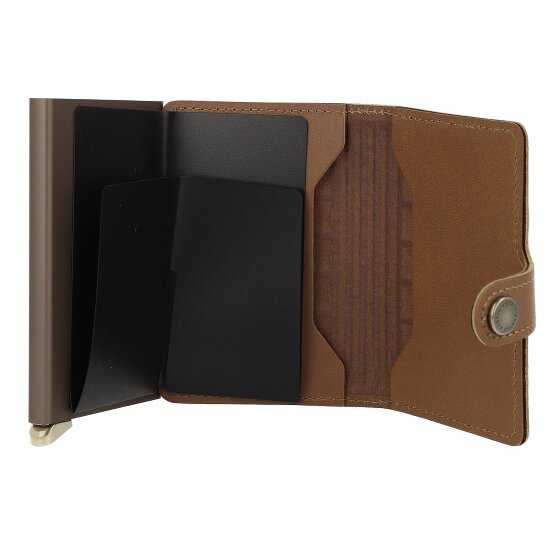 Secrid Miniwallet Estuche para tarjetas de crédito Protección RFID Piel 6.5 cm
