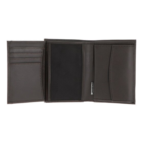 oxmox Leather Cartera Bloqueo RFID Piel natural 10 cm