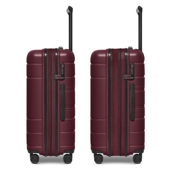 Redolz Essentials 11 4 ruedas Set de maletas 3 piezas Con fuelle expandible