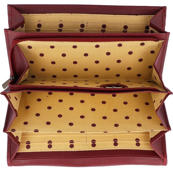 Esquire Cartera de Perú de cuero RFID 18,5 cm