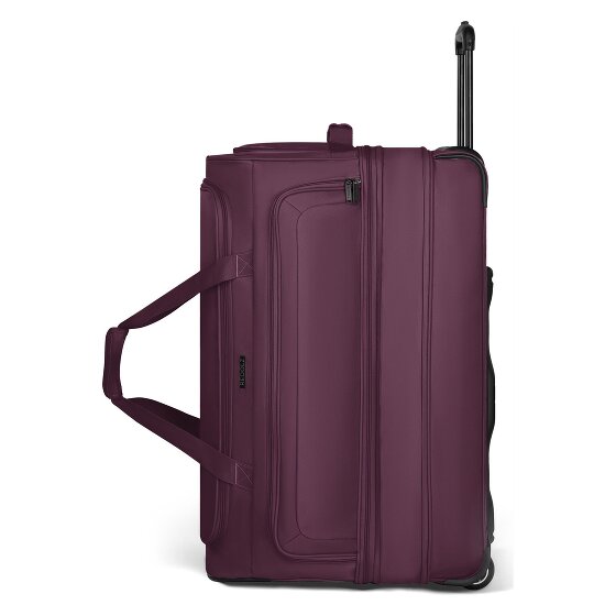 Redolz Bolsa de viaje Duffle Essentials de 2 ruedas 70 cm L con solapa de expansión