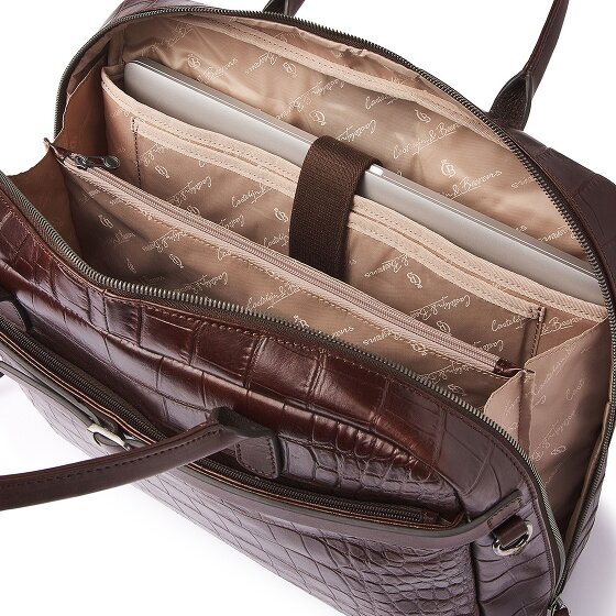 Castelijn & Beerens Lisa Maletín Protección RFID Piel 41 cm Compartimento para el portátil