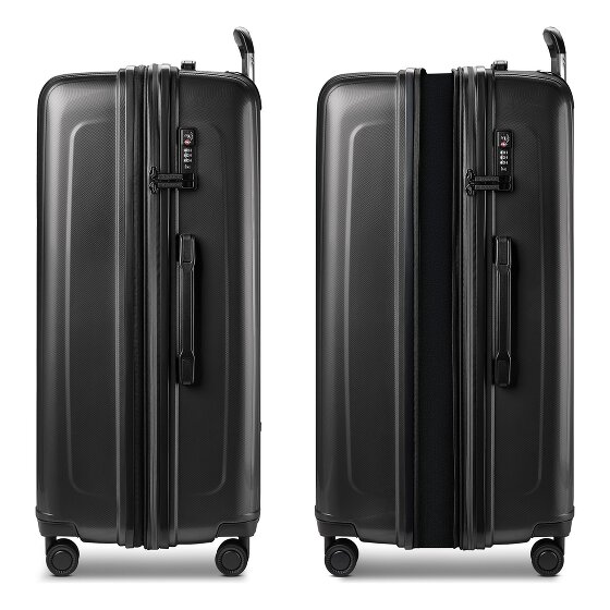 Redolz Juego de maletas Essentials 14 de 4 ruedas + neceser 4 pzs. con pliegue extensible