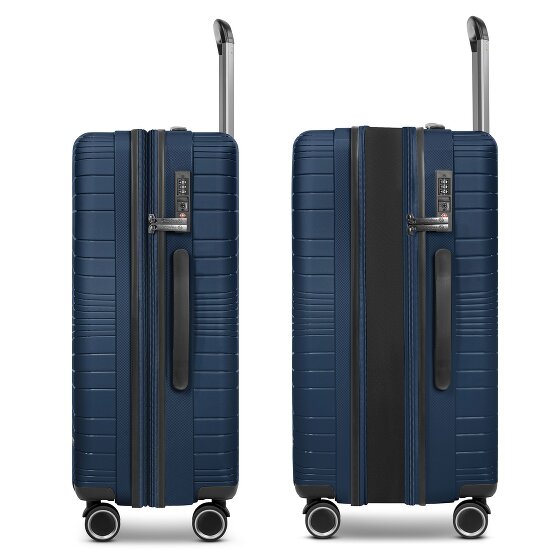 Franky Dallas 3.0 Trolley de 4 ruedas M 65 cm con plegado extensible