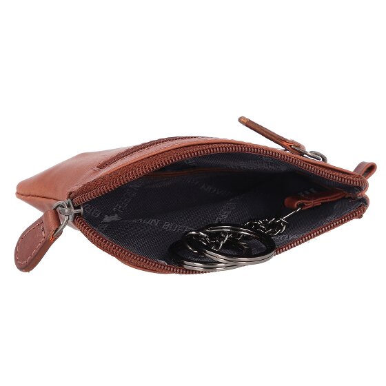 Braun Büffel Estuche para llaves Arezzo de cuero 11 cm
