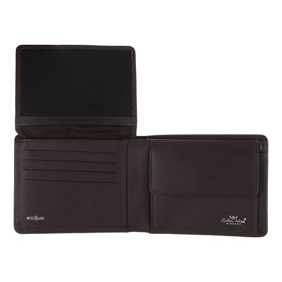 Golden Head Polo Cartera Bloqueo RFID Piel natural 12 cm