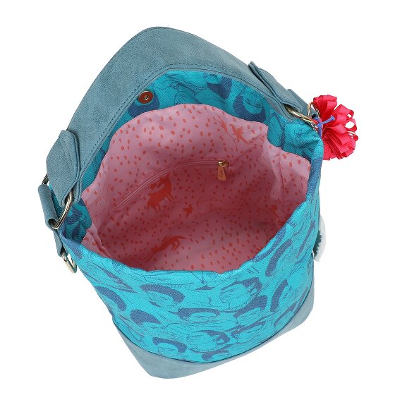 Fritzi aus Preußen Fritzi x Frida Kahlo Bolsa de hombro 37 cm