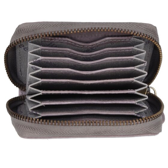 Greenland Nature Estuche para tarjetas de crédito de cuero RFID 10,5 cm