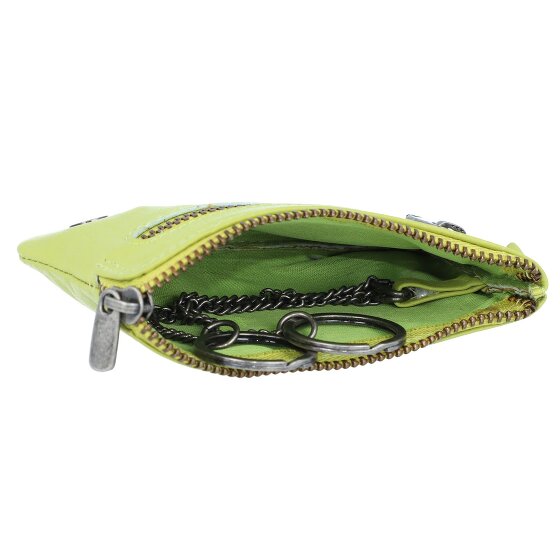 Greenburry Estuche esponjoso para llaves de cuero de 11,5 cm