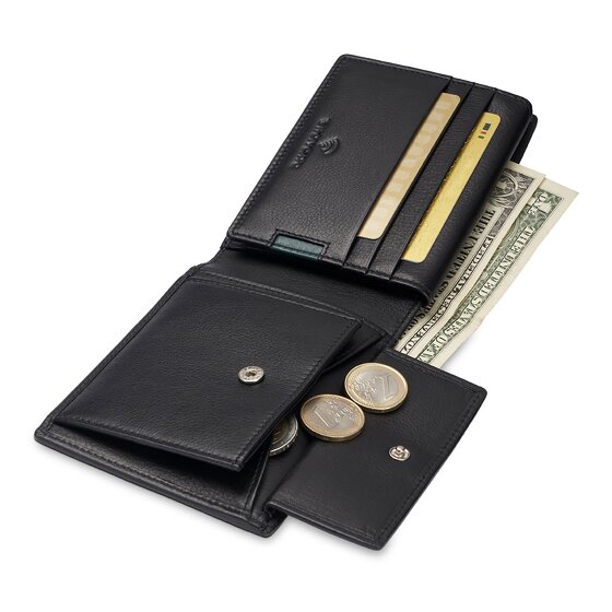 Roncato Monaco Cartera Protección RFID Piel 12.5 cm