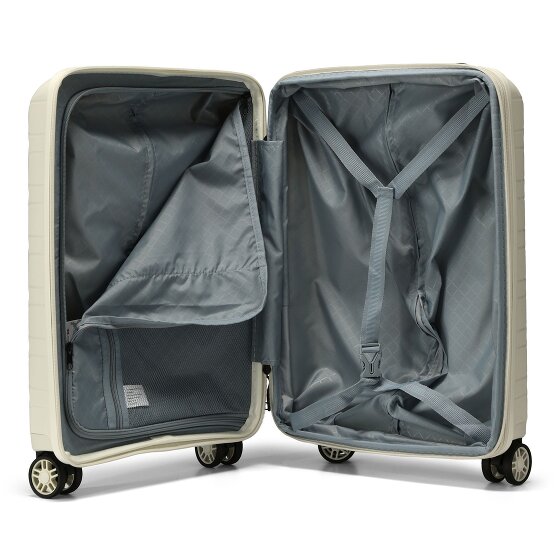 d&n Travel Line 4700 4 ruedas Carro de la cabina 55 cm con pliegue de expansión