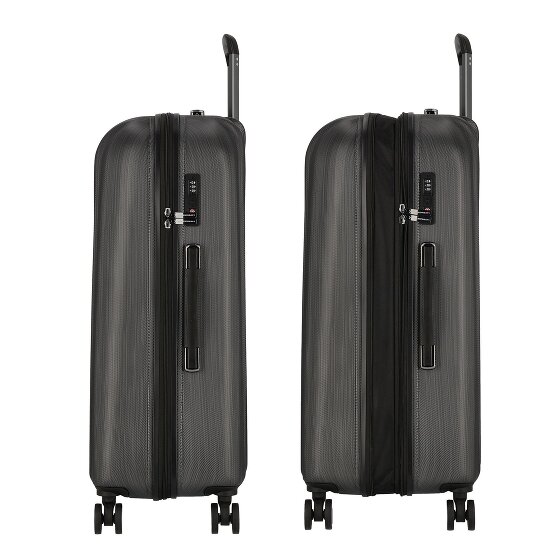 Polestream Moonrock 4 ruedas Carrito 78 cm con pliegue de expansión